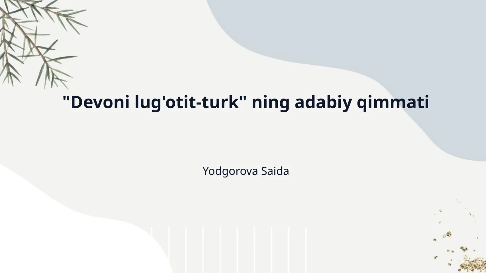 Devoni lug'otit-turk