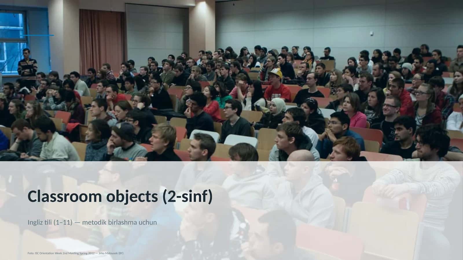 Classroom objects (2-sinf)