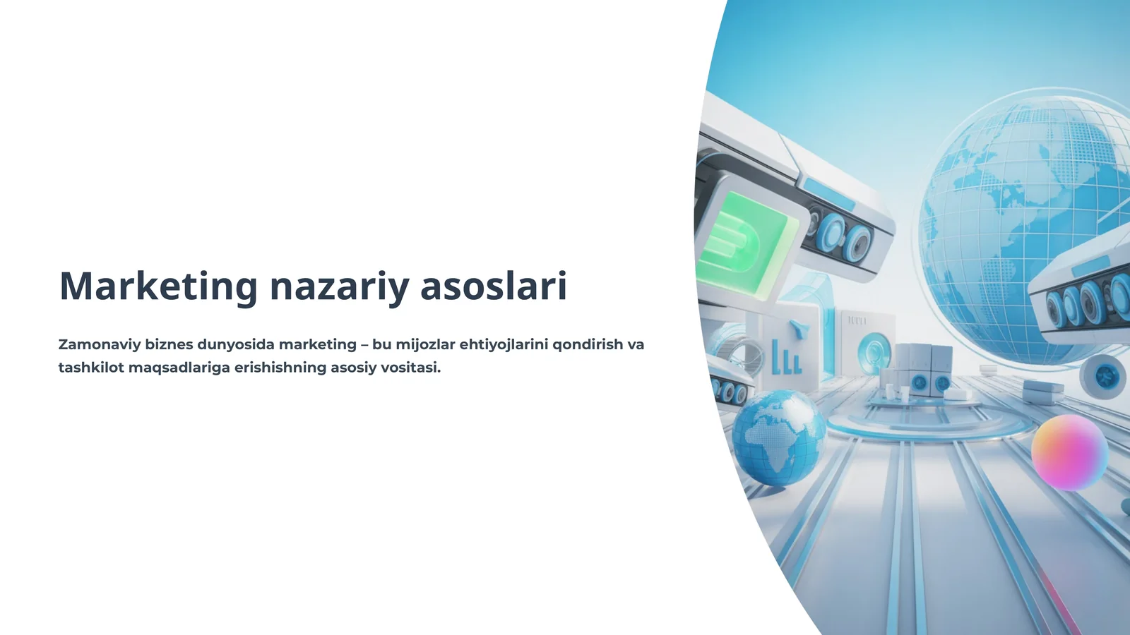 Marketing nazariy asoslari