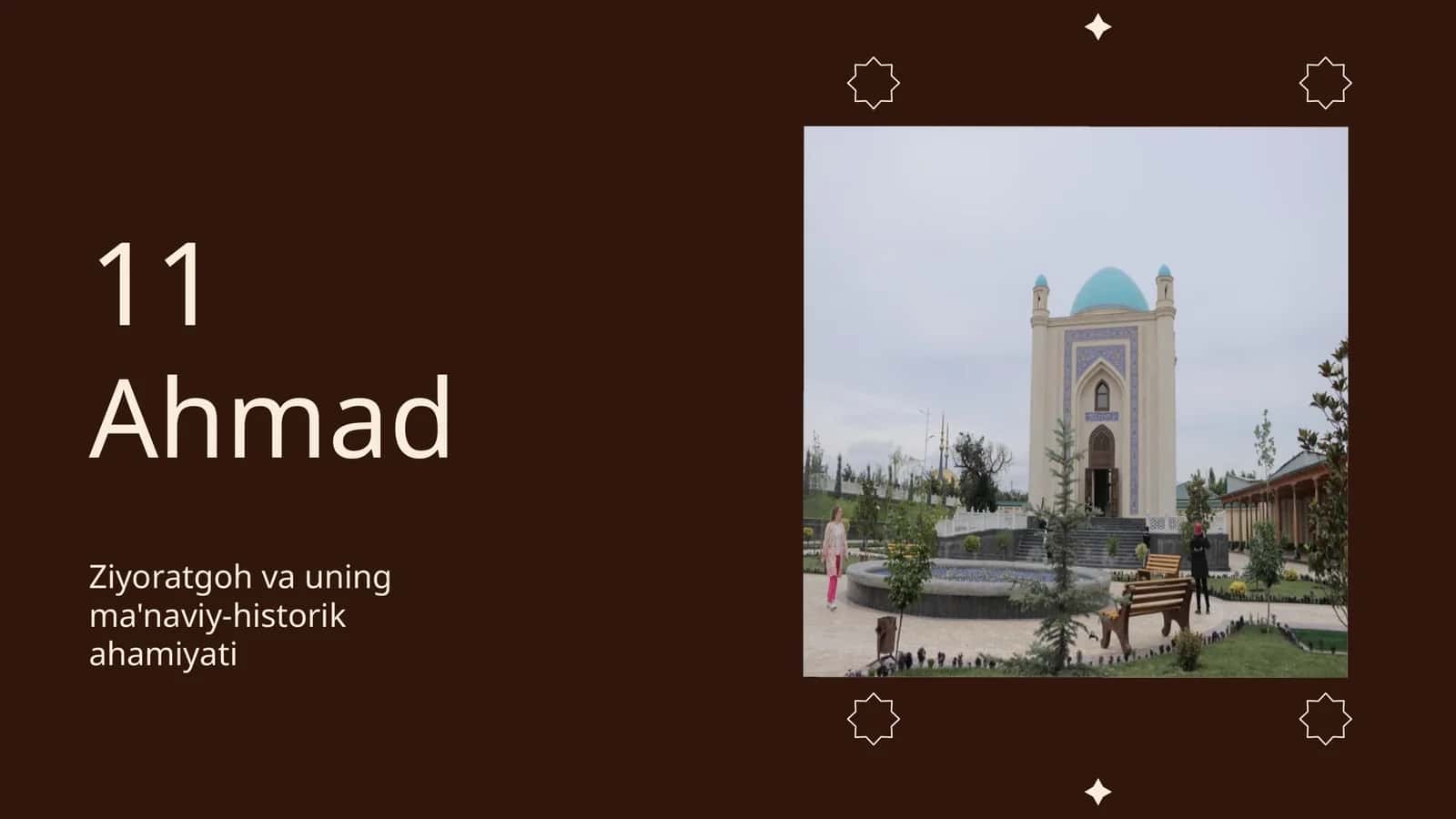Ahmad Ziyoratgoh va uning ma'naviy‑historik ahamiyati