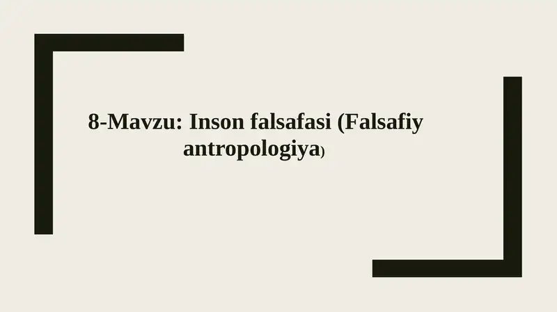 Insonfalsafasi (Falsafiyantropologiya)