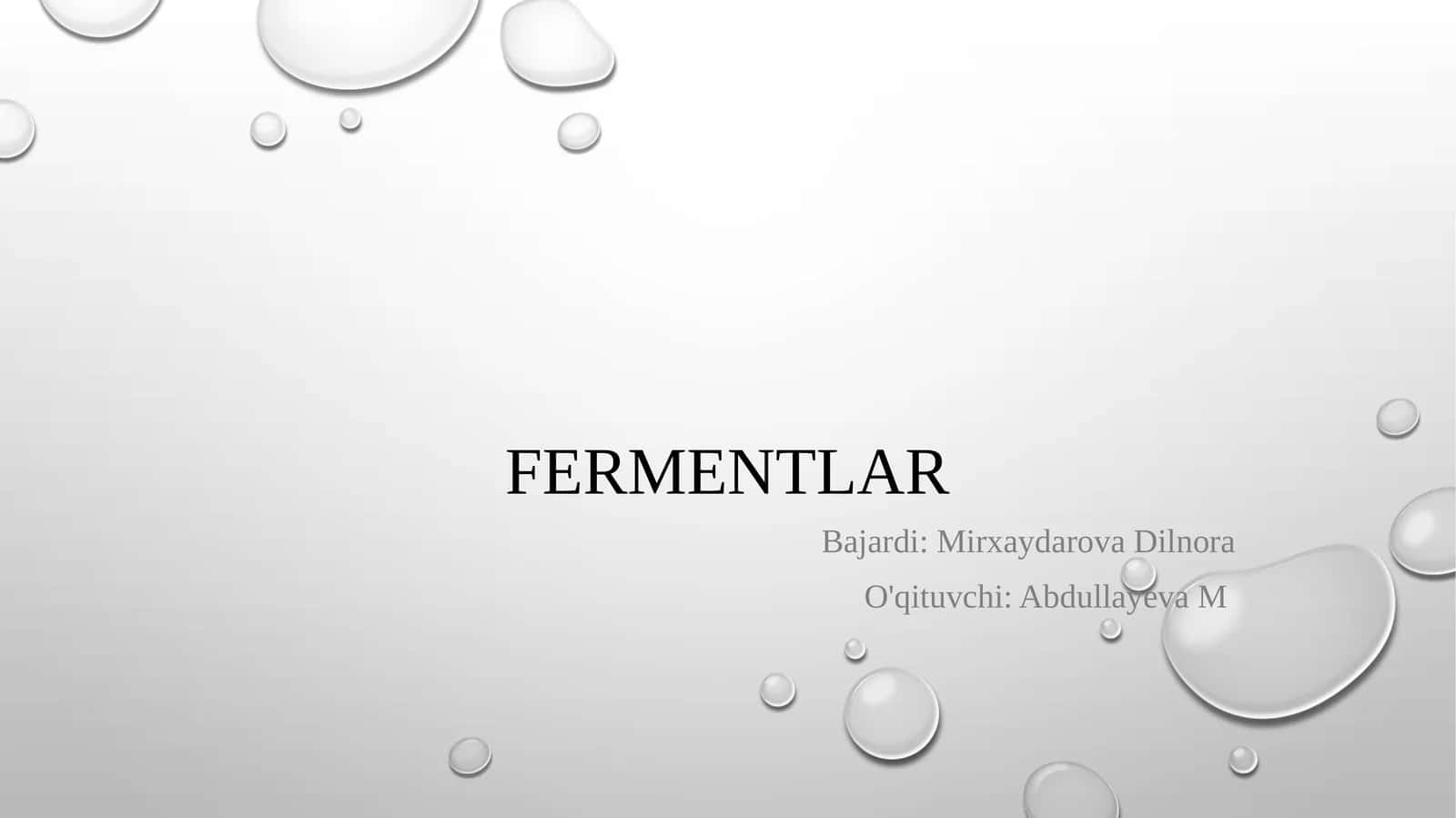 Fermentlar