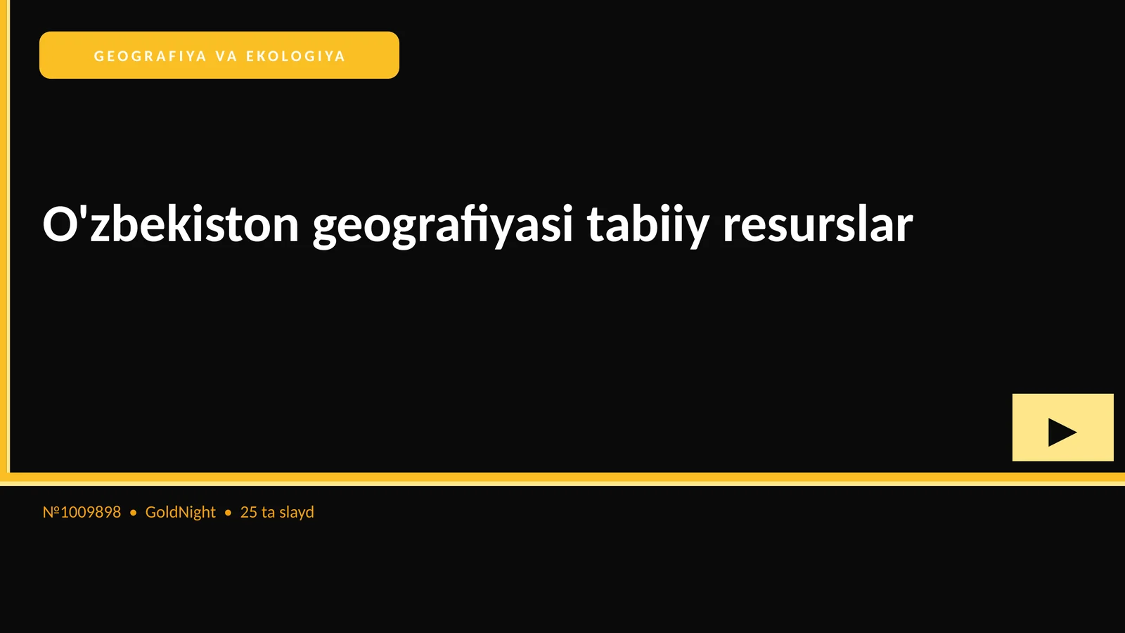 O'zbekiston geografiyasi tabiiy resurslar