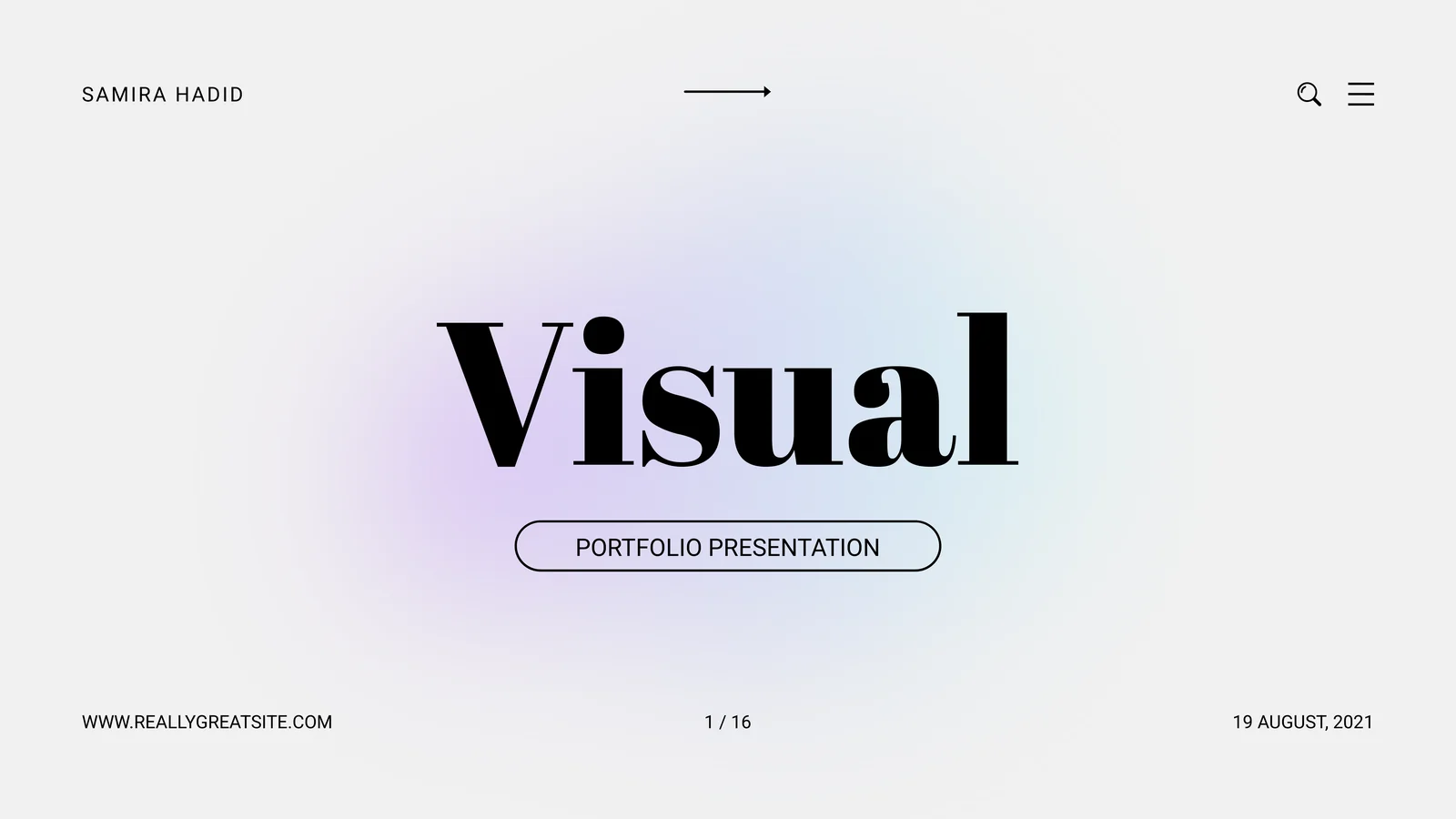PORTFOLIO PRESENTATION