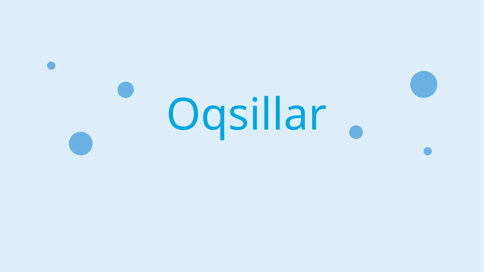 Oqsillar