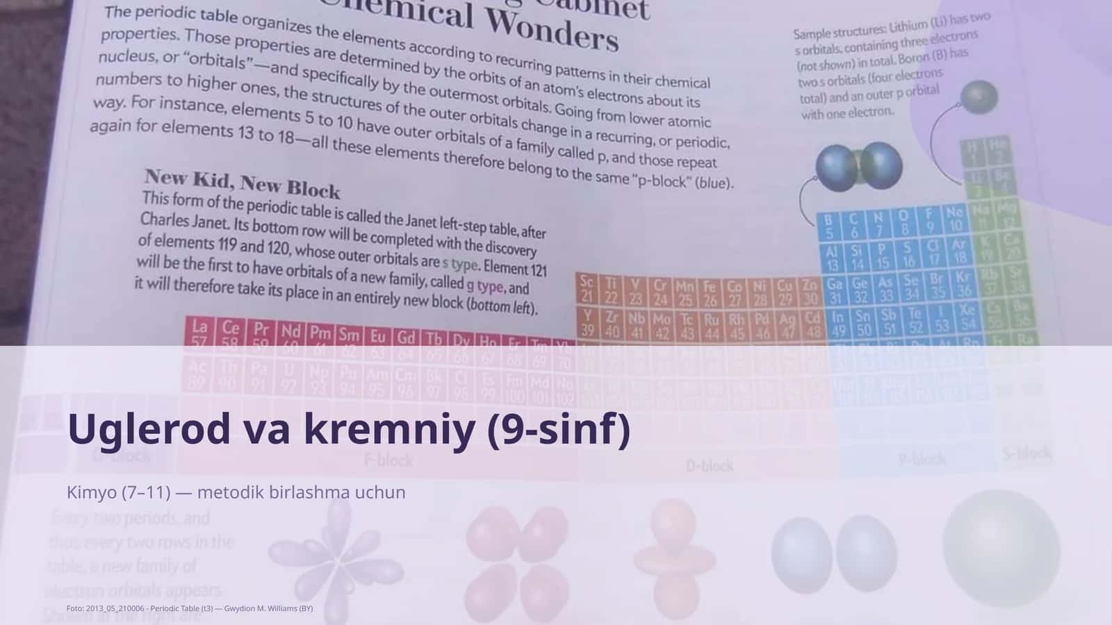 Uglerod va kremniy (9-sinf)