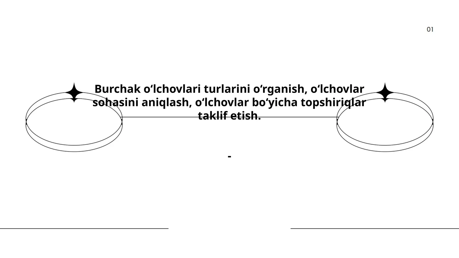 Burchak o‘lchovlari asoslari