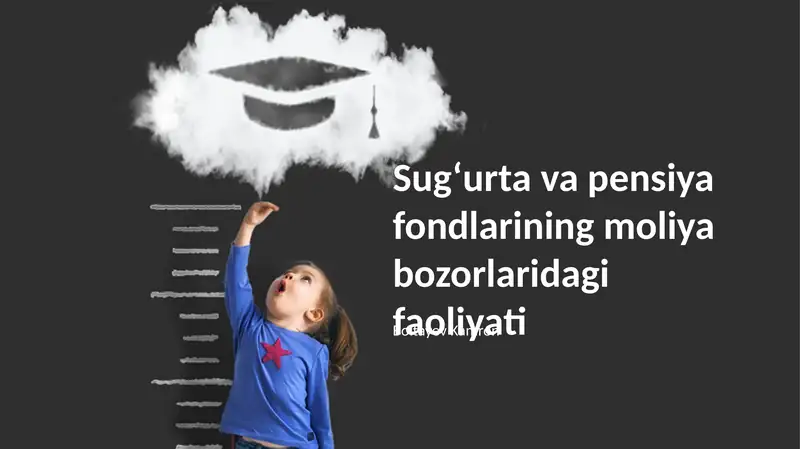 Sug‘urta va pensiya fondlarining moliya bozorlaridagi faoliyati