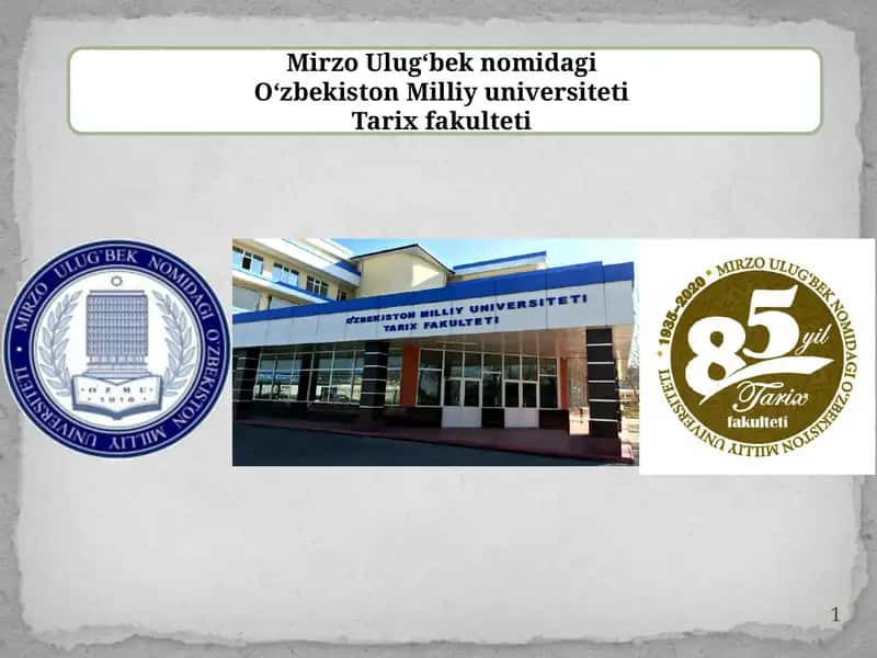 TARIX TA’LIM YO‘NALISHI