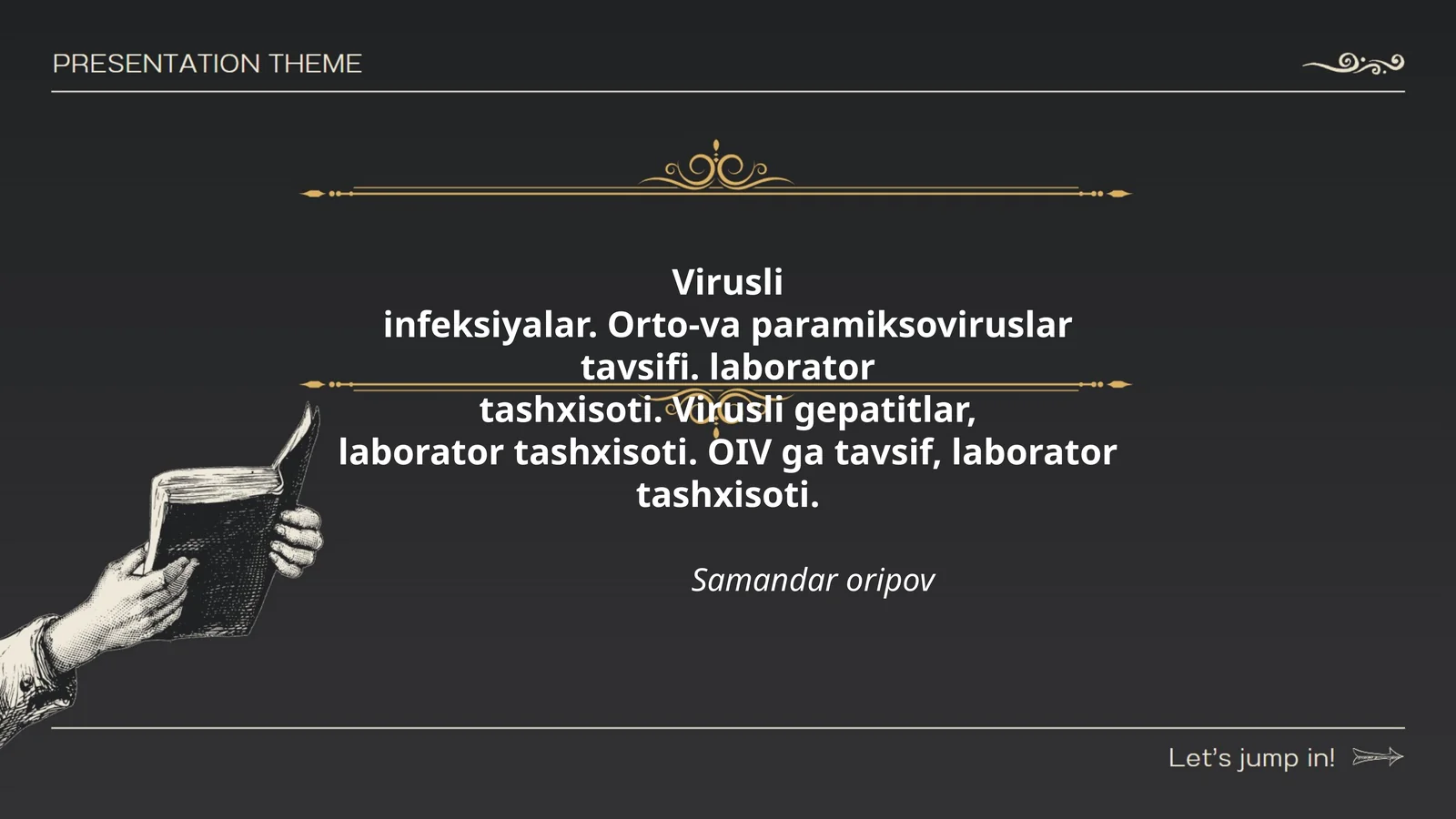Virusli infeksiyalar. Orto-va paramiksoviruslar tavsifi