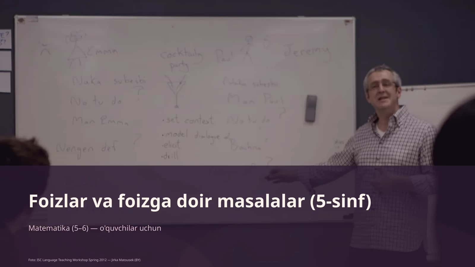 Foizlar va foizga doir masalalar (5-sinf)