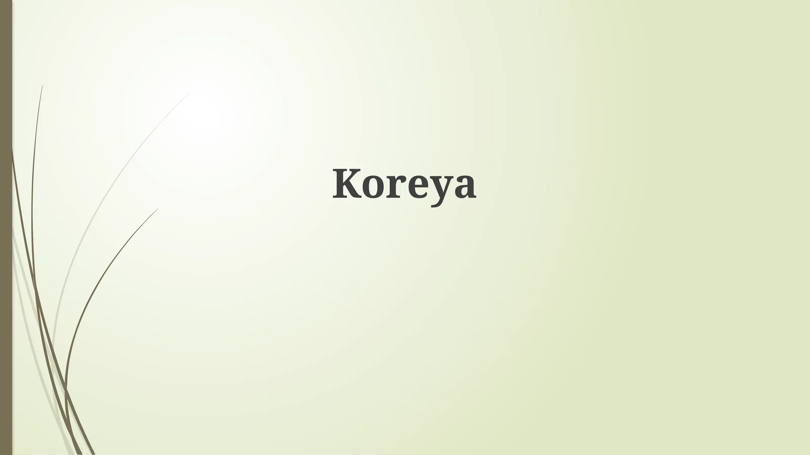 Koreya: Tarix va Geografiya