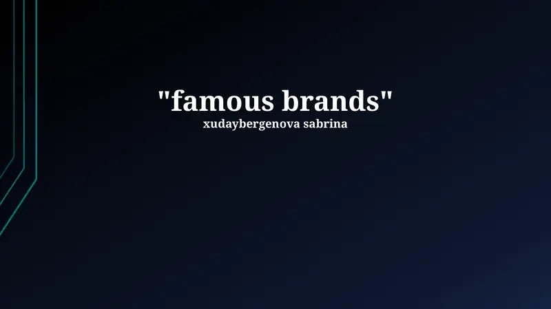 Brand Innovation