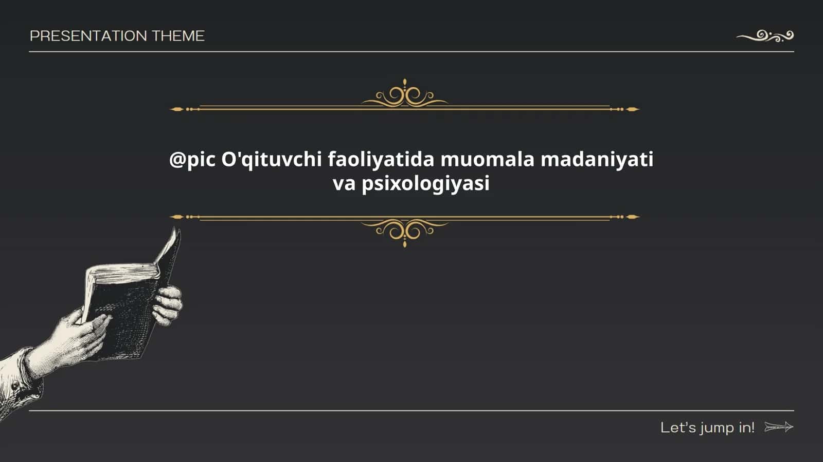 Muomala Madaniyati Asoslari