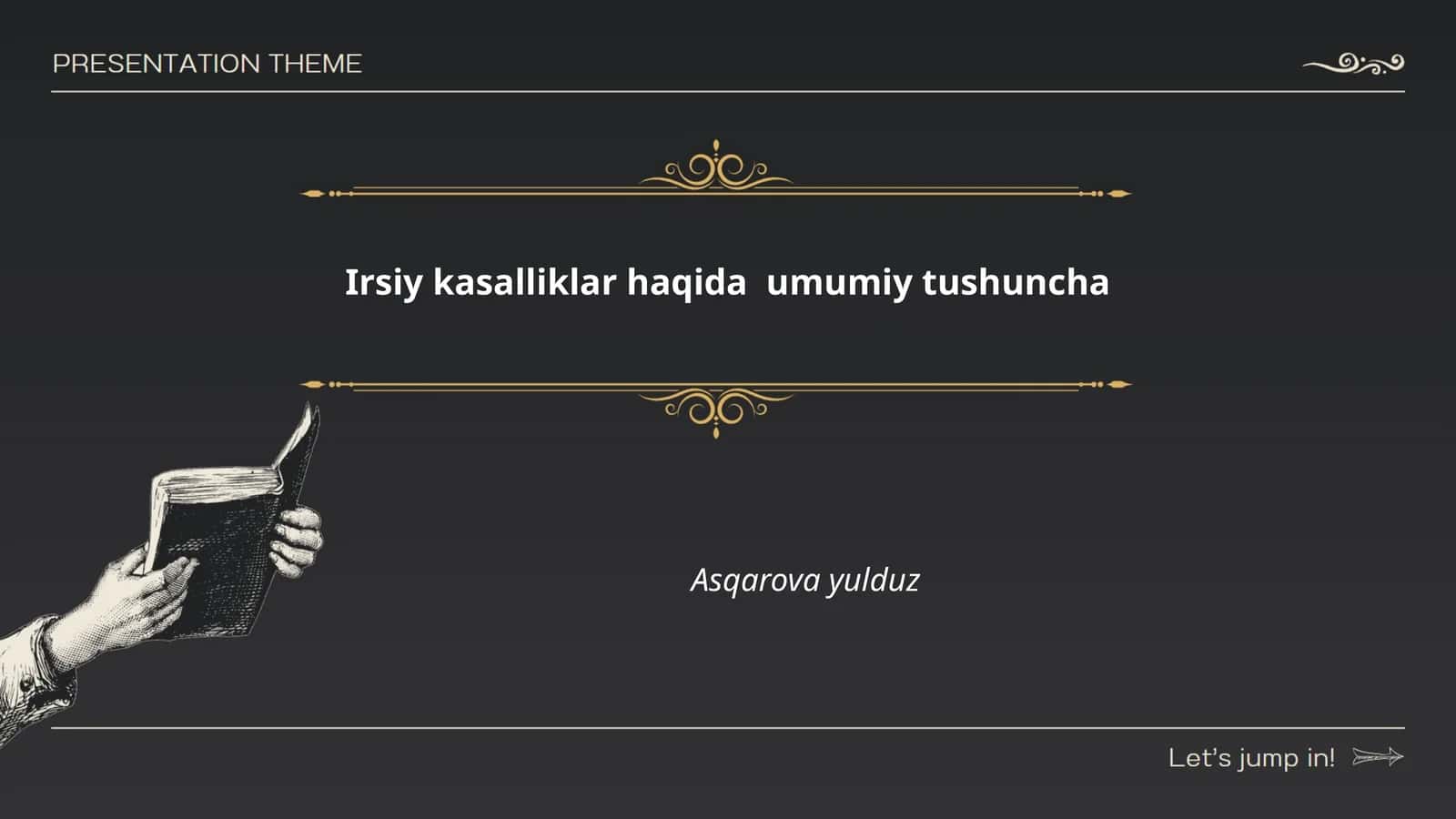 Irsiy kasalliklar haqida umumiy tushuncha