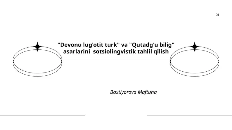 Devonu lug'otit turk va Qutadg'u bilig