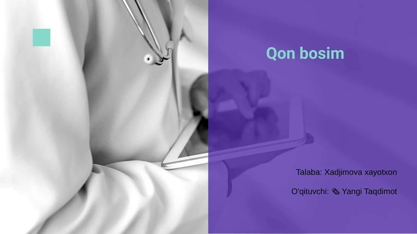 Qon bosimi