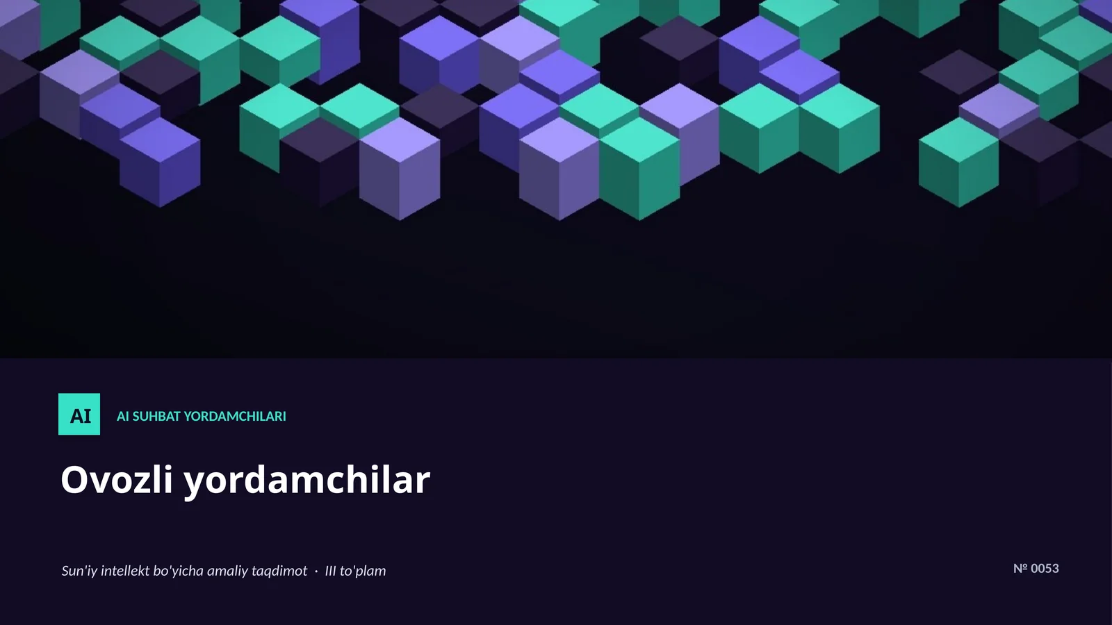 AI SUHBAT YORDAMCHILARI