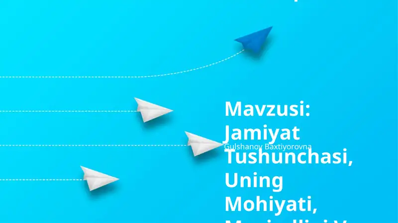 Sirtqi Bo'Lim 1-Bosqich 101-Guruh Talabasi Sultonova Gulshanoyning Falsafa Fanidan Tayyorlagan Mustaqil Ishi