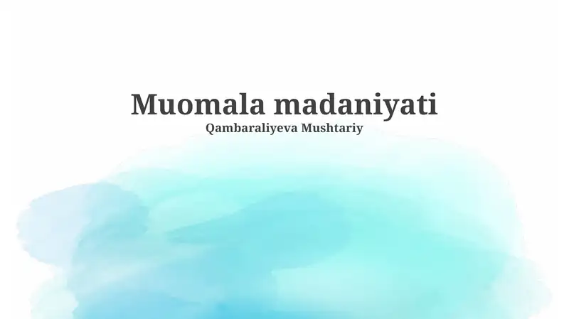 Ogʻzaki madaniyat