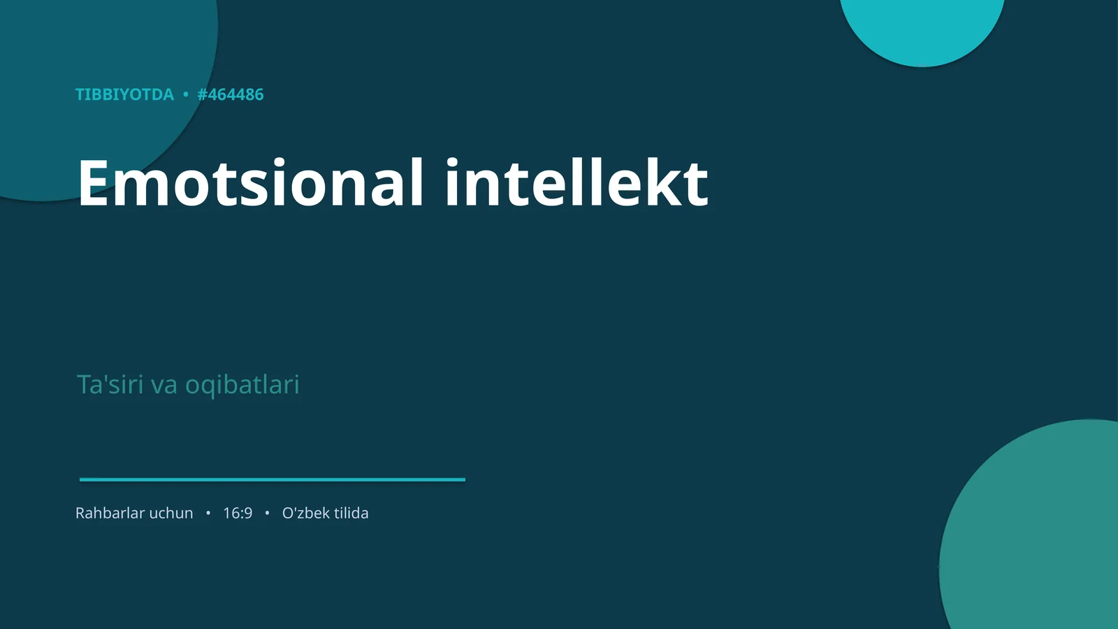 Emotsional intellekt