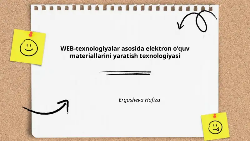 HTML5 va CSS3 asoslari elektron oʻquv materiallari uchun