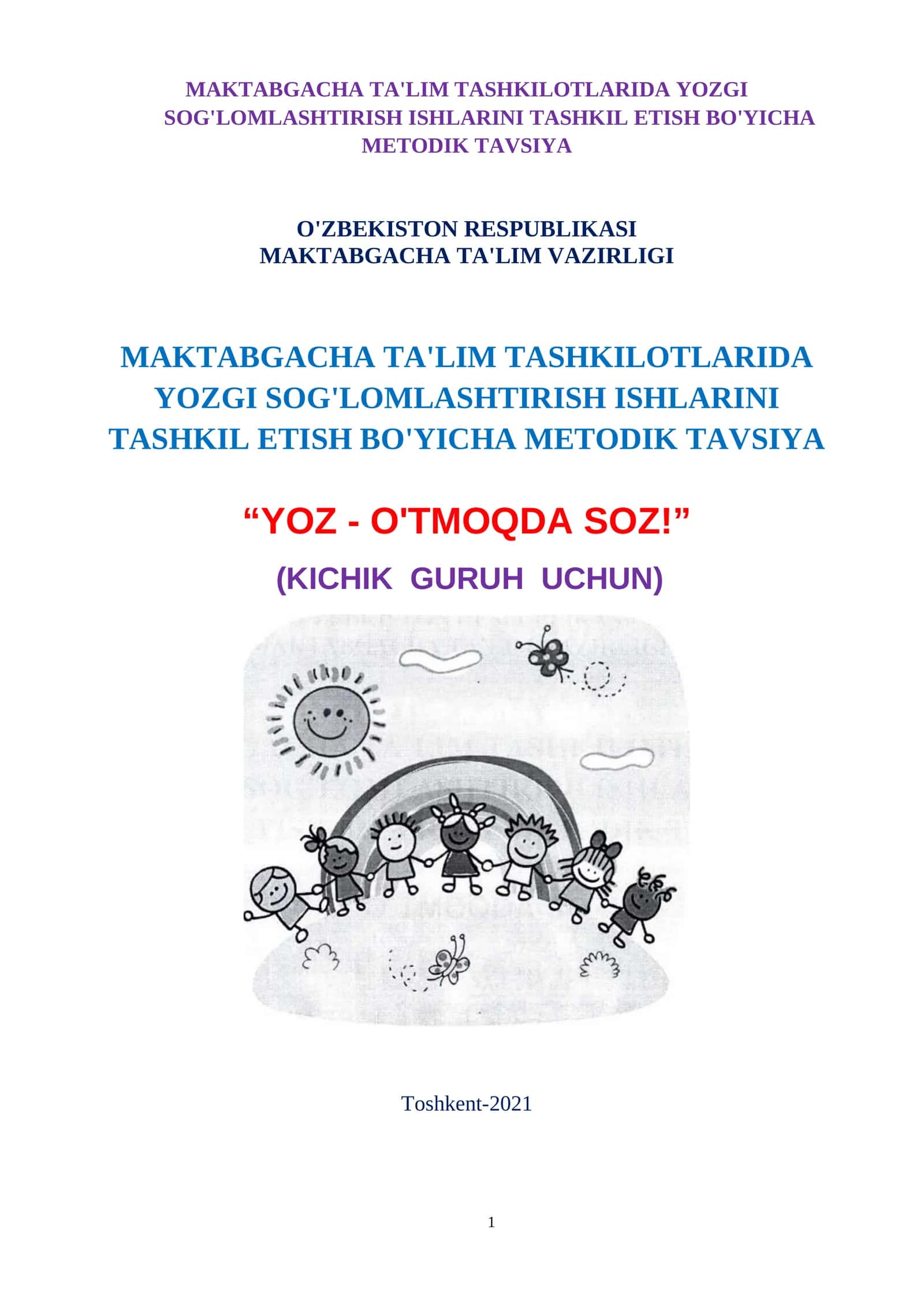 Yozgi So'glomlashtirish Ishlari