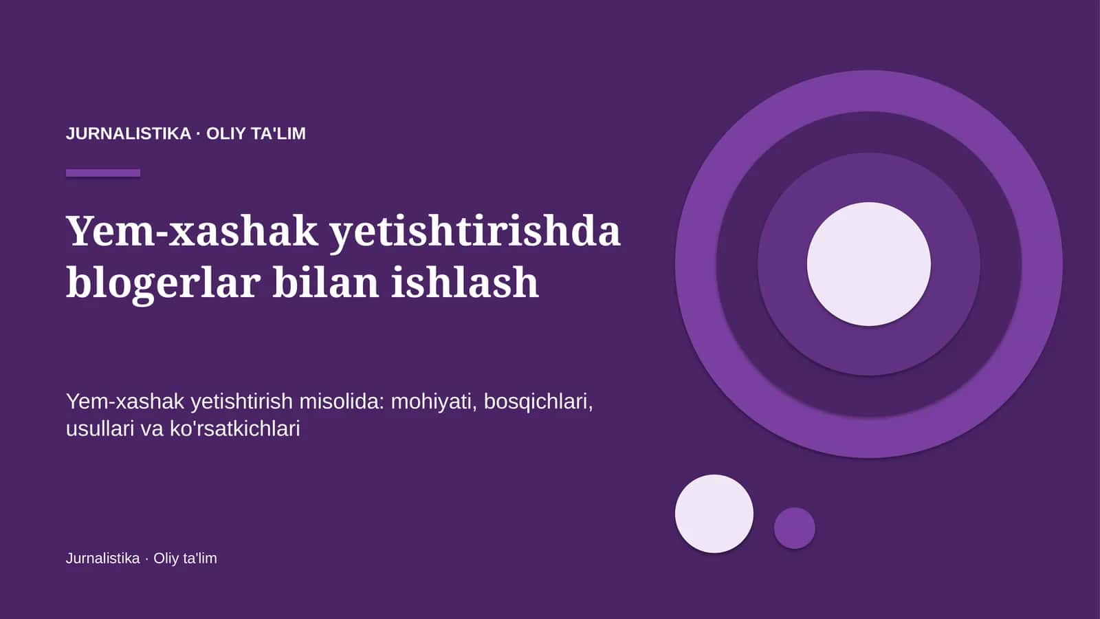 yem xashak yetishtirishda blogerlar bilan ishlash 3674