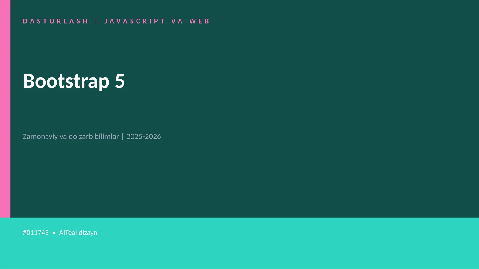 Bootstrap 5