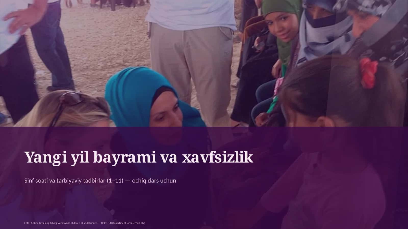 Yangi yil bayrami va xavfsizlik