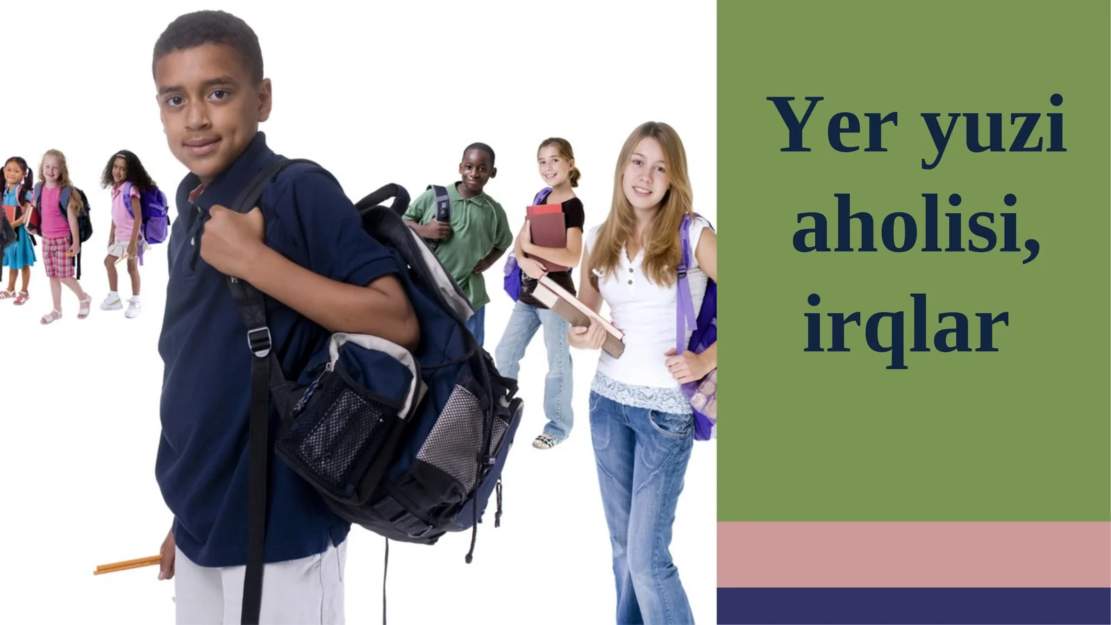 Yer yuzi aholisi, irqlar