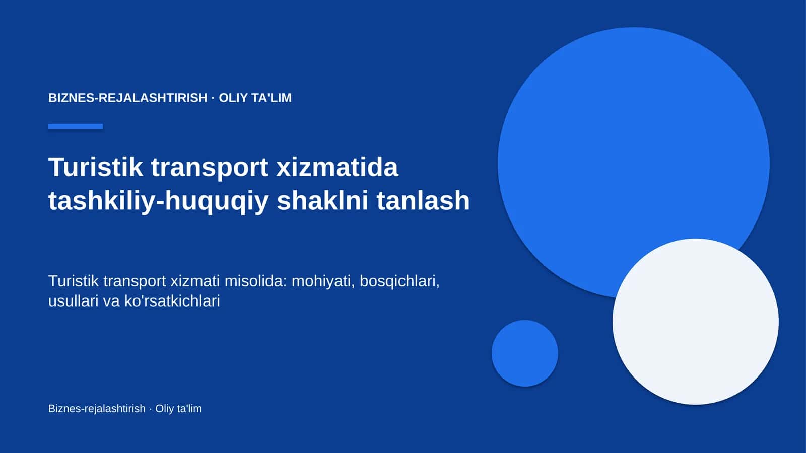 turistik transport xizmatida tashkiliy huquqiy shaklni tanlash 1314