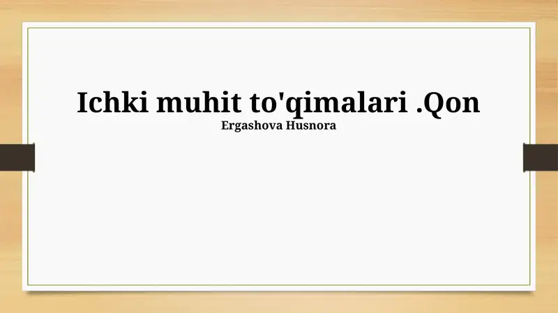 Qon kasalliklari