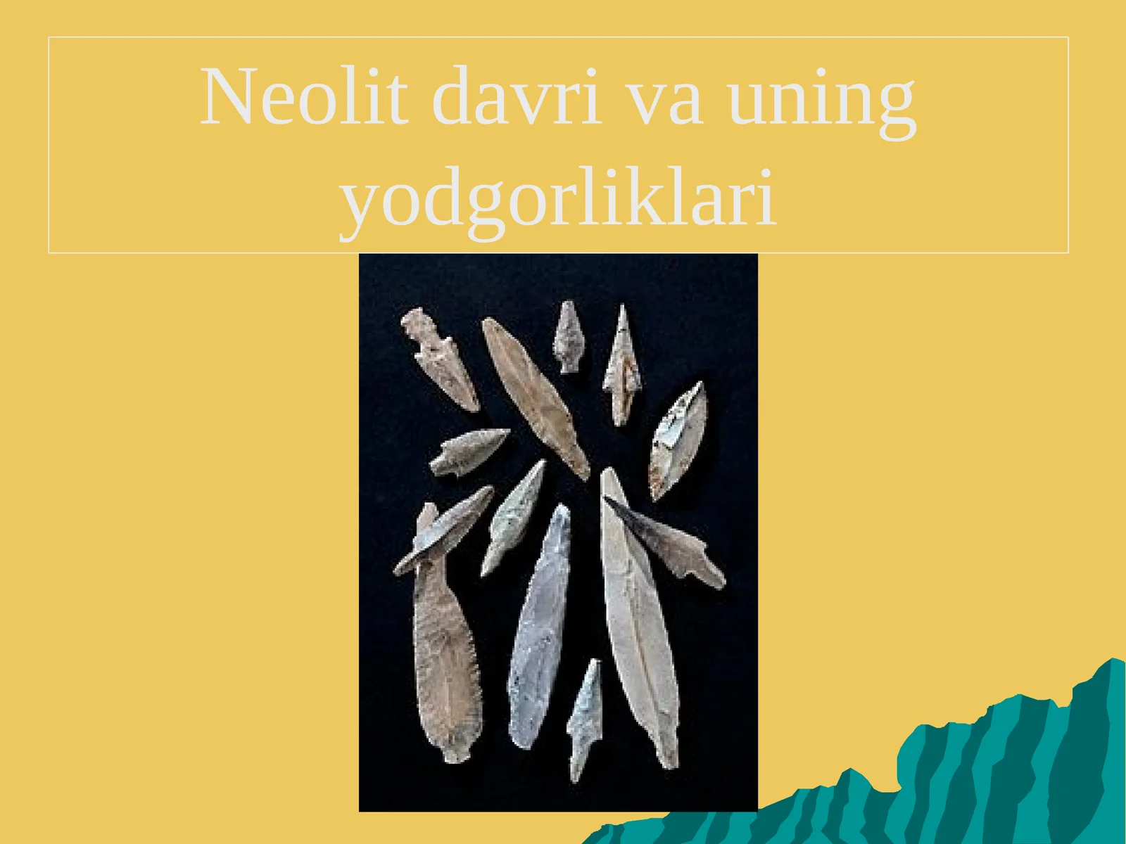 Neolit davri