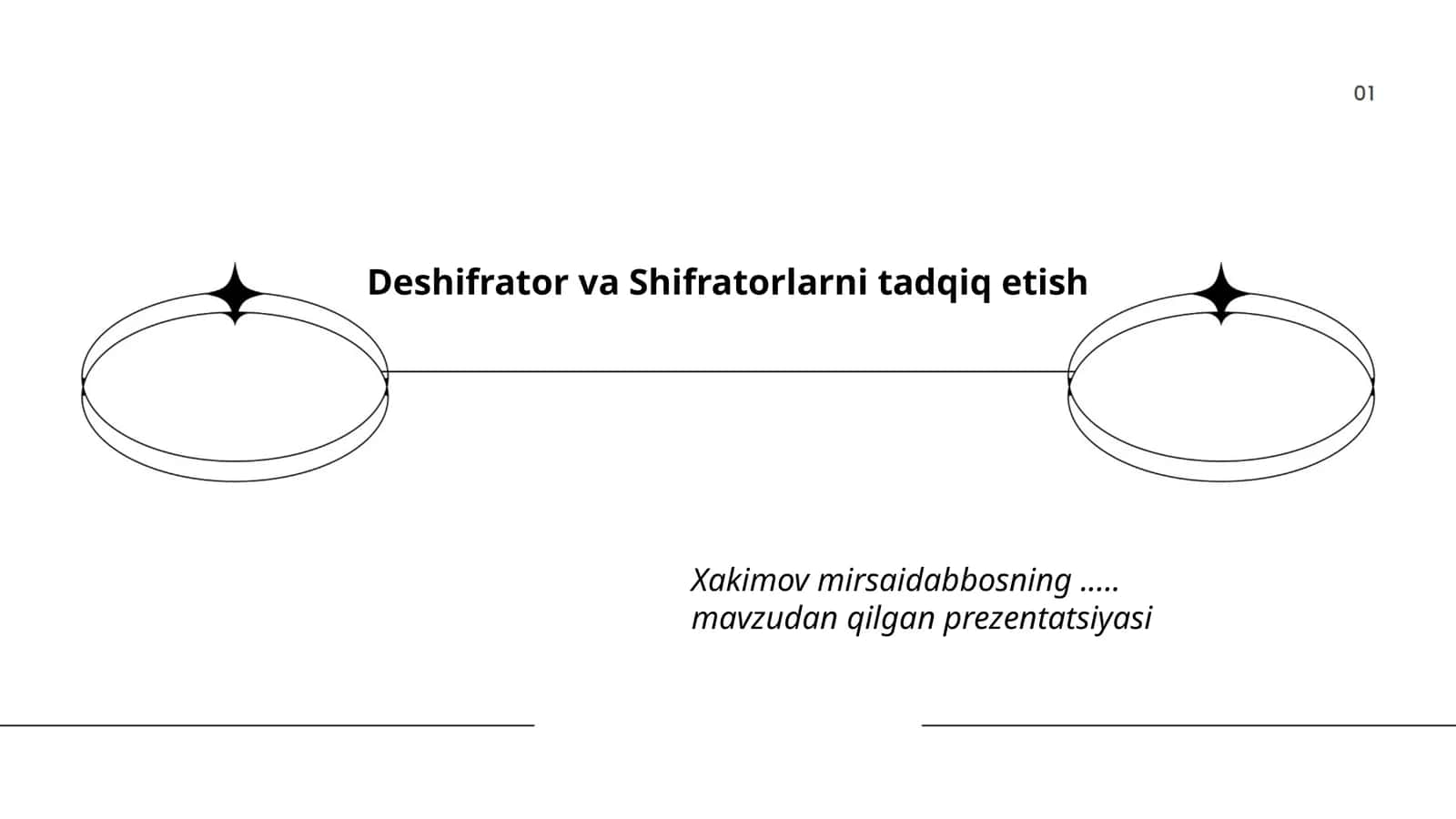 Shifratorlar tarixiy rivojlanishi