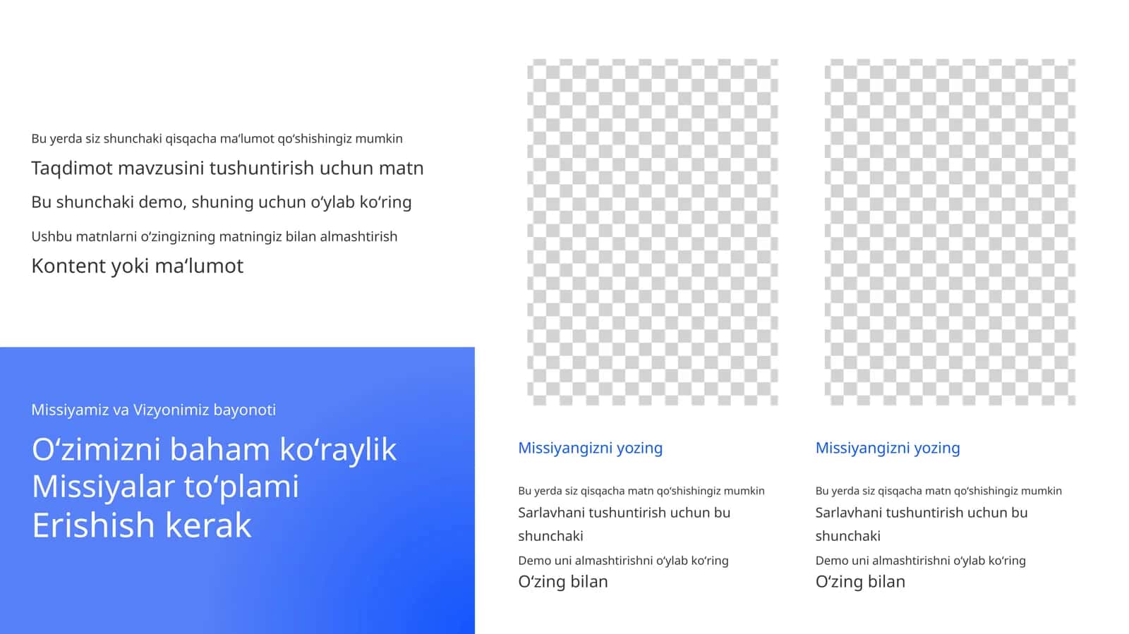 Bepul topshiriq bayonnomasi slayd shabloni Taqdimoti (10 Slayd)