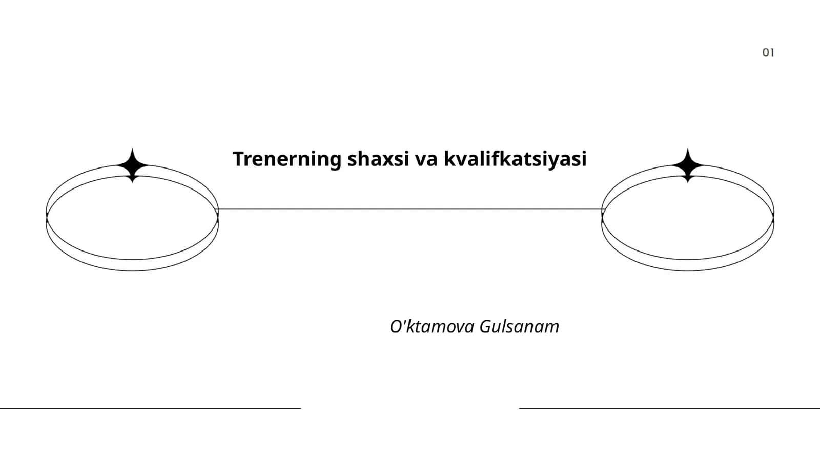 Trenerning shaxsi va kvalifkatsiyasi