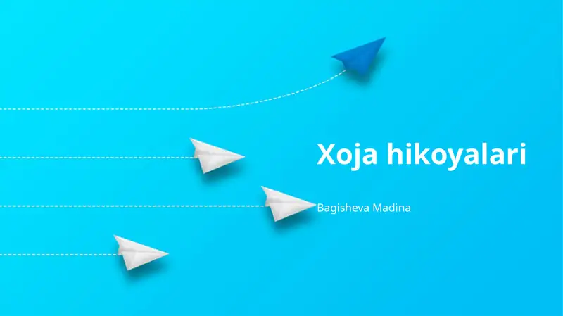Xoja hikoyalari