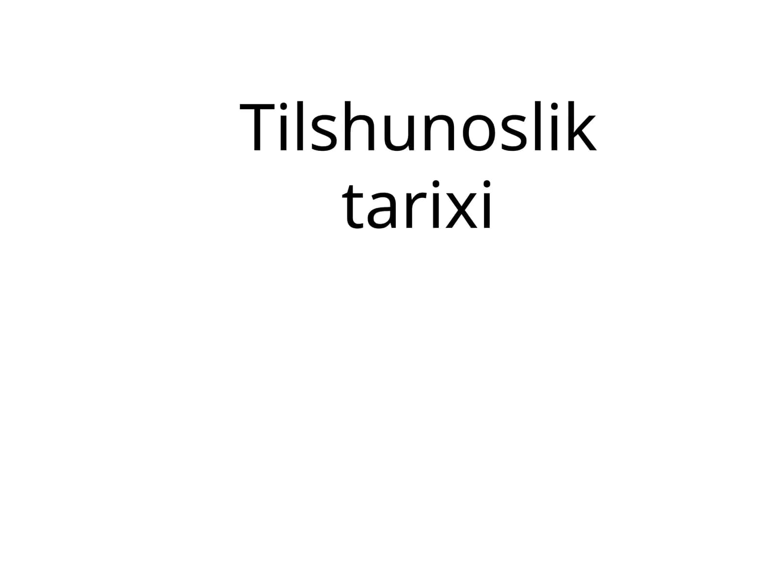 Tilshunosliktarixi