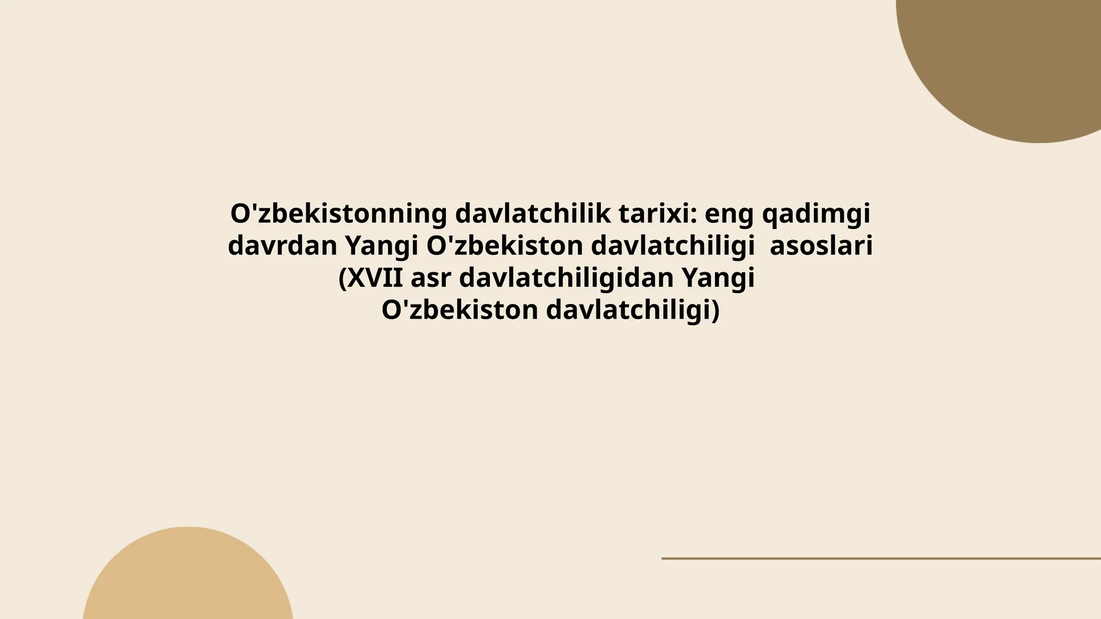 Qadimgi Movarounnahr: Sogʻdiyona, Bactriya va Xorazmda davlatchilikning paydo boʻlishi