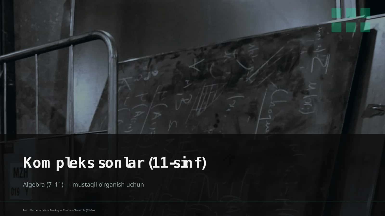 Kompleks sonlar (11-sinf)
