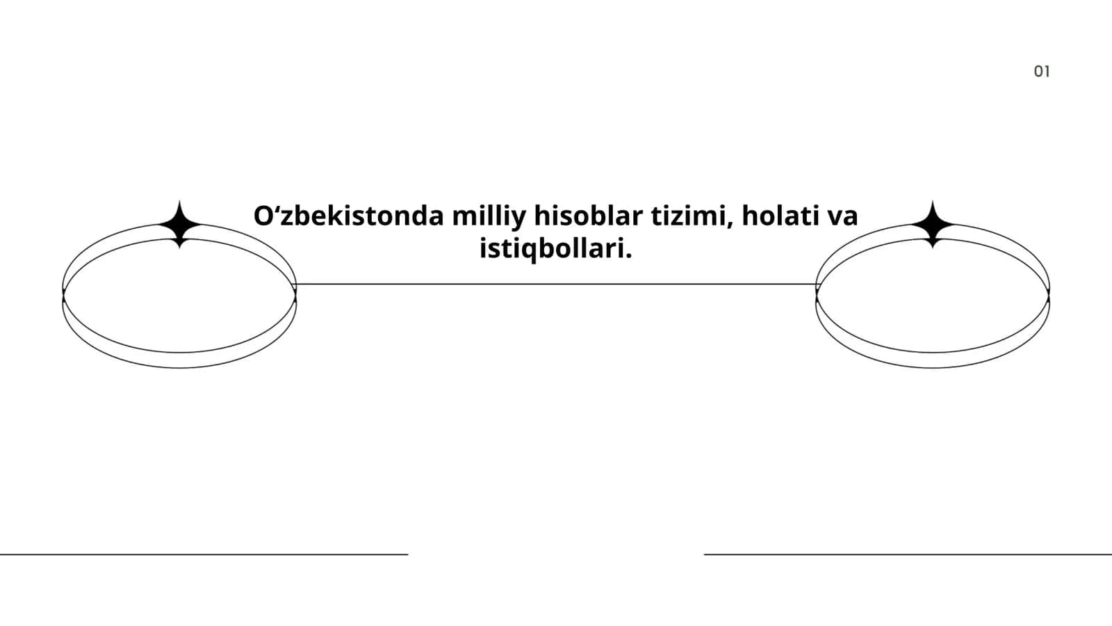 Milliy hisoblar tizimi, holati va istiqbollari