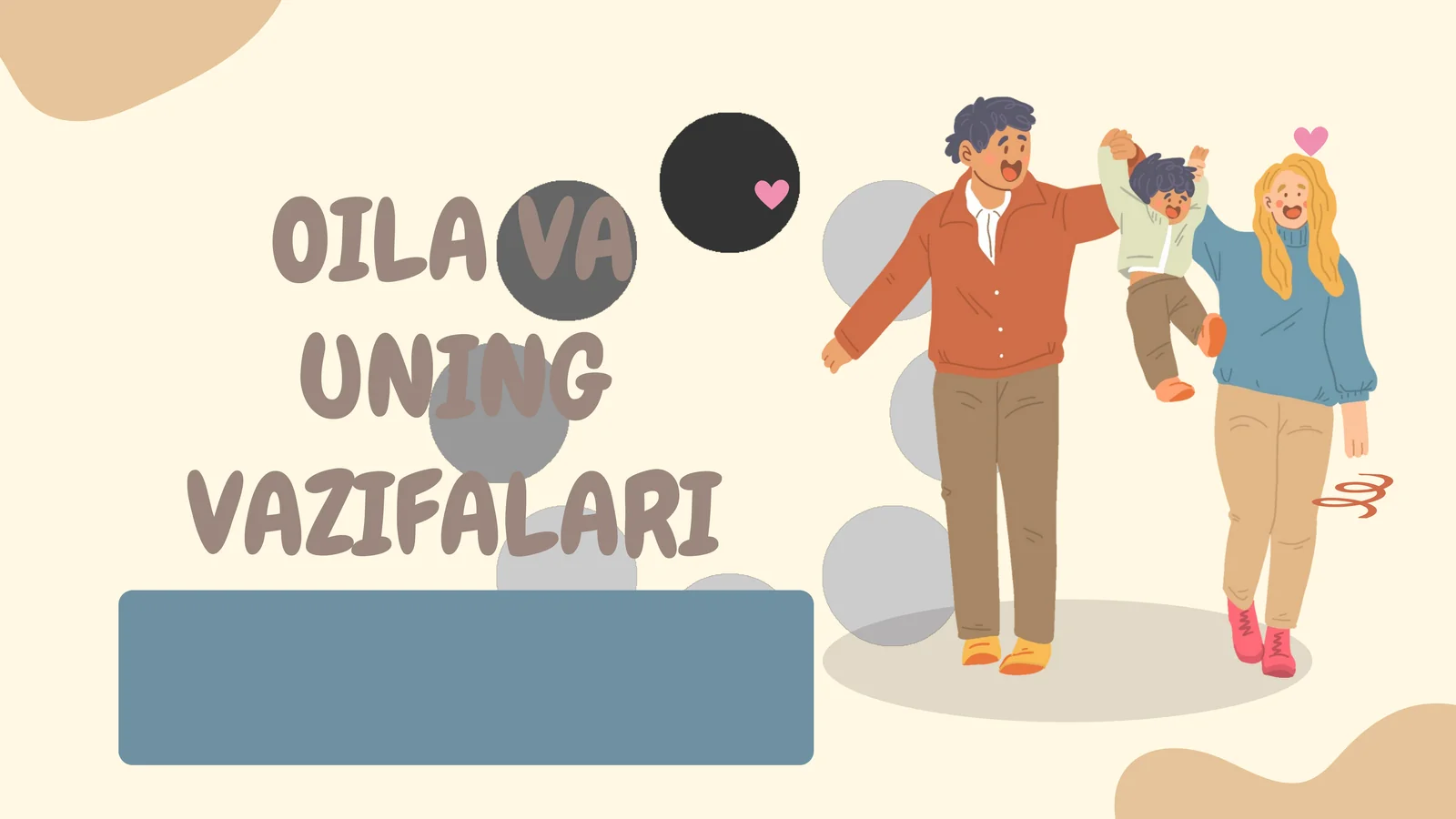 OILA VA UNING VAZIFALARI