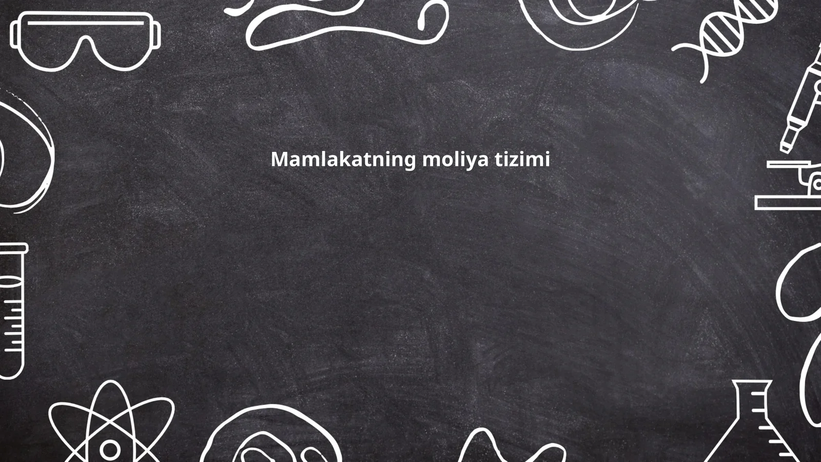 Mamlakatning moliya tizimi