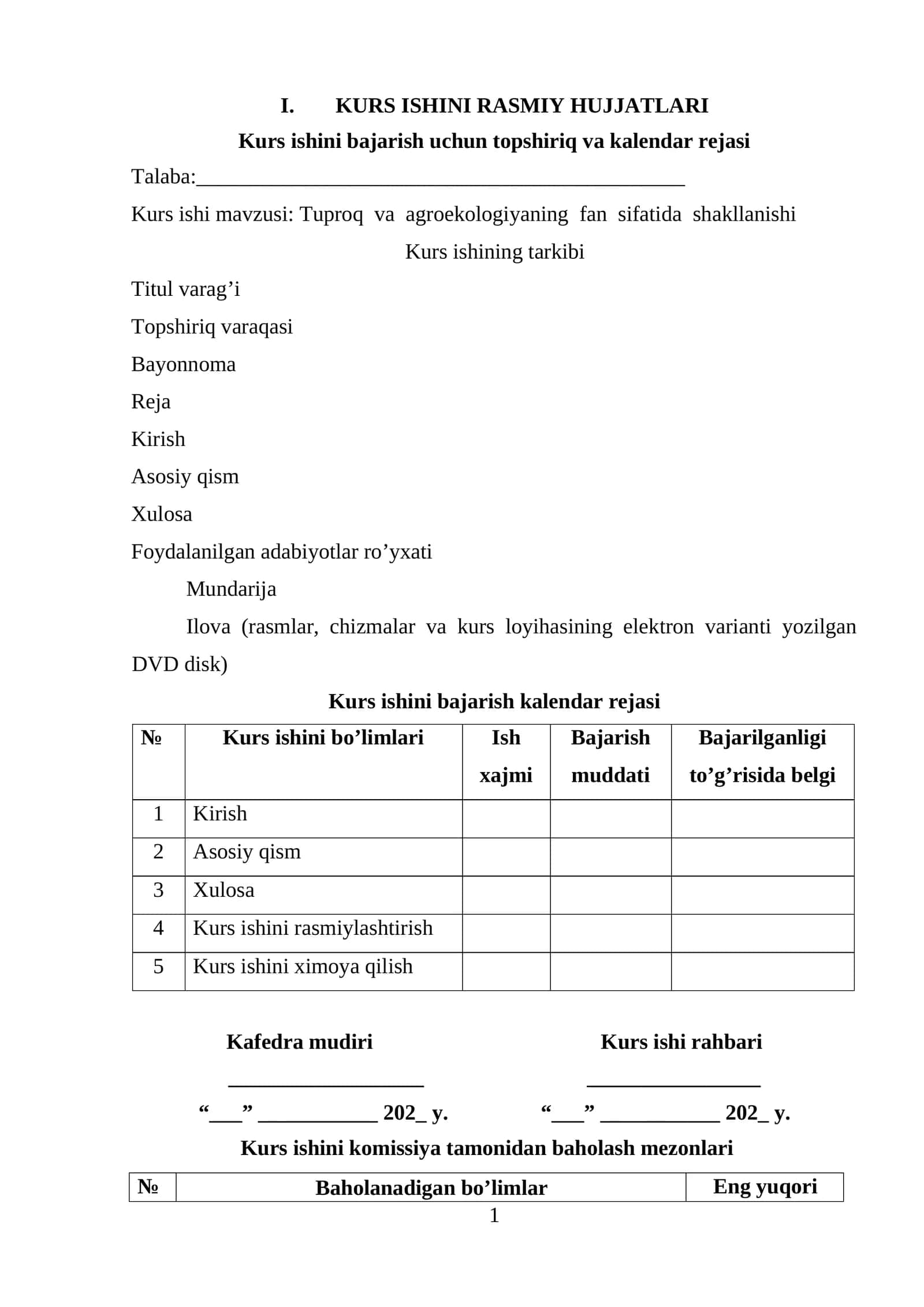 Tuproq va agroekologiyaning fan sifatida shakllanishi