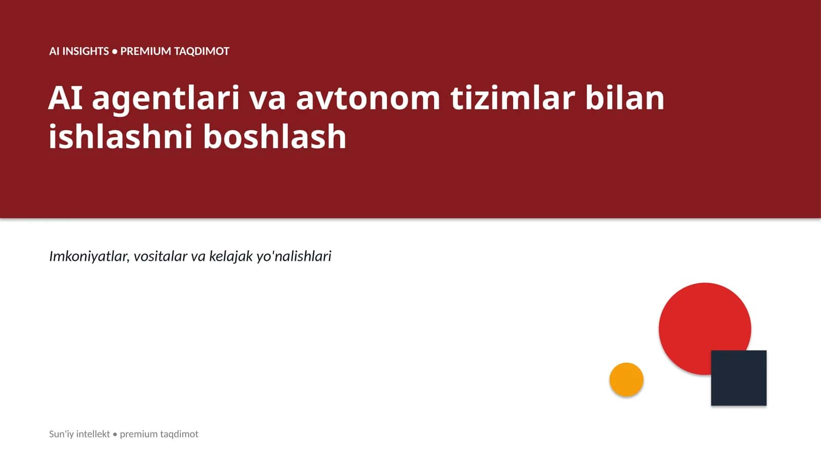 Premium Taqdimot