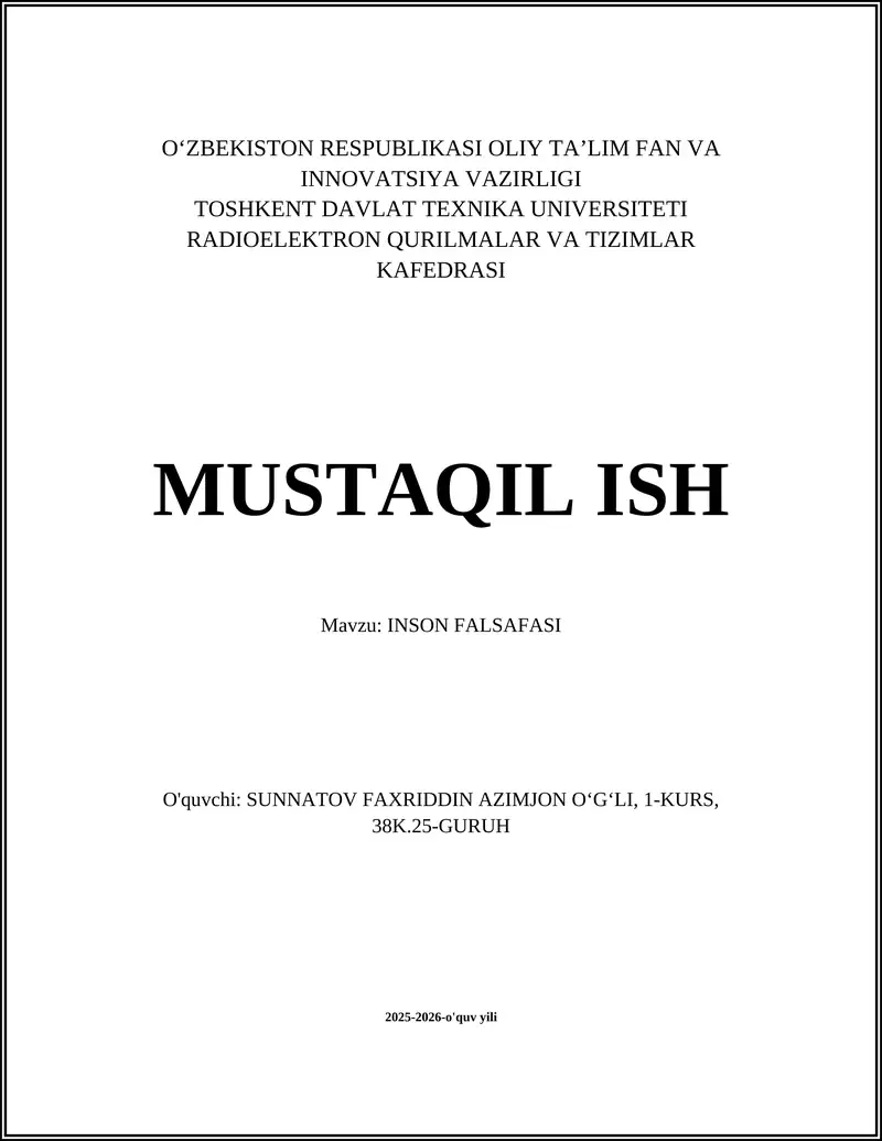 INSON FALSAFASI
