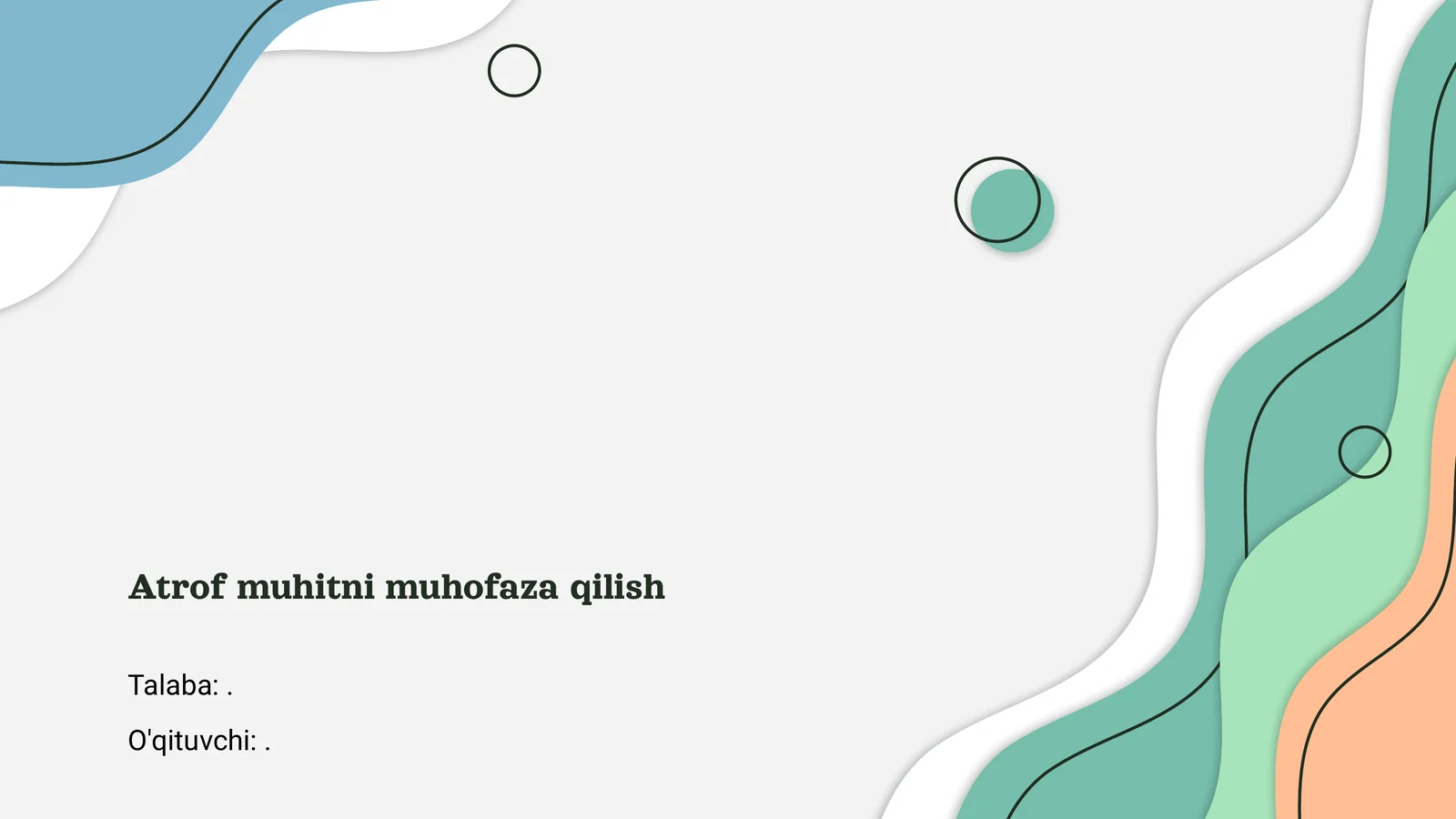 Atrof muhitni muhofaza qilish
