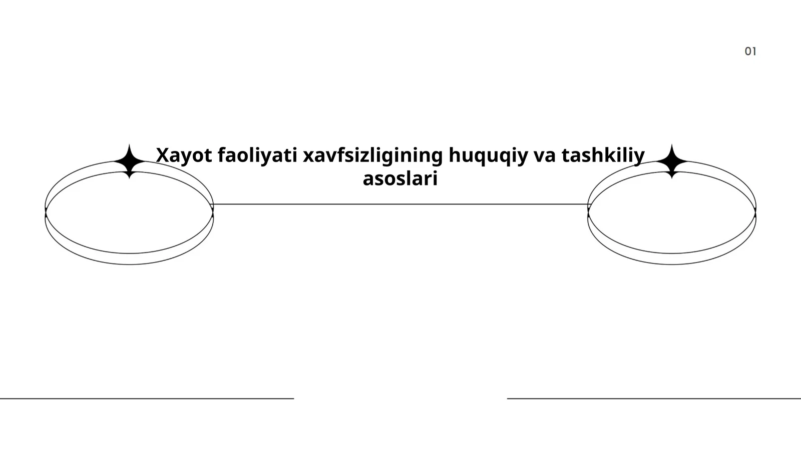 Xayot faoliyati xavfsizligining huquqiy va tashkiliy asoslari