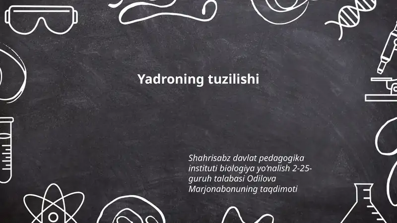 Yadroning tuzilishi